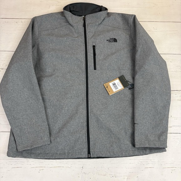 The North Face Other - The North Face Apex Barrier Softshell Jacket Mens 2XL Heather Gray NF0A3LGT